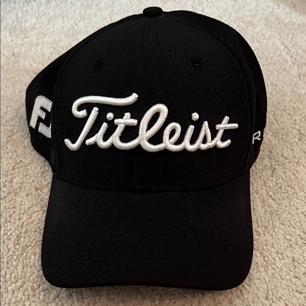 Titleist Black and White Golf Cap
